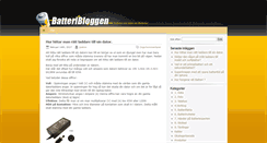Desktop Screenshot of batteriexperten.org